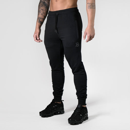 Better Bodies Tapered Joggers V2 - Black - Urban Gym Wear